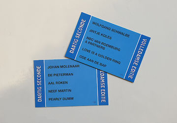 Dartig seconde volledamse editie Dartig seconde volledamse editie